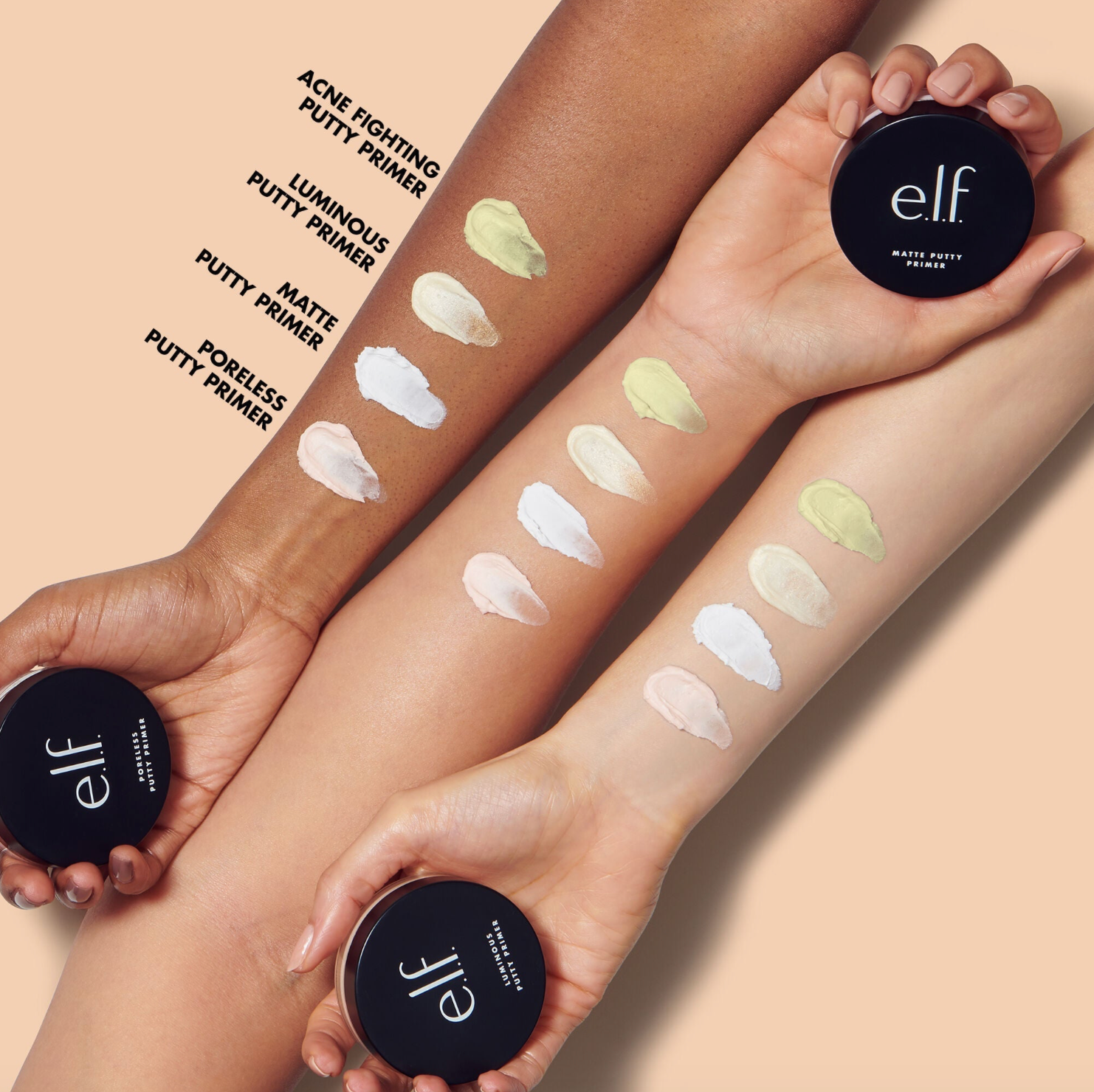 ELF Acne Fighting Putty Primer con Ácido Salicílico
