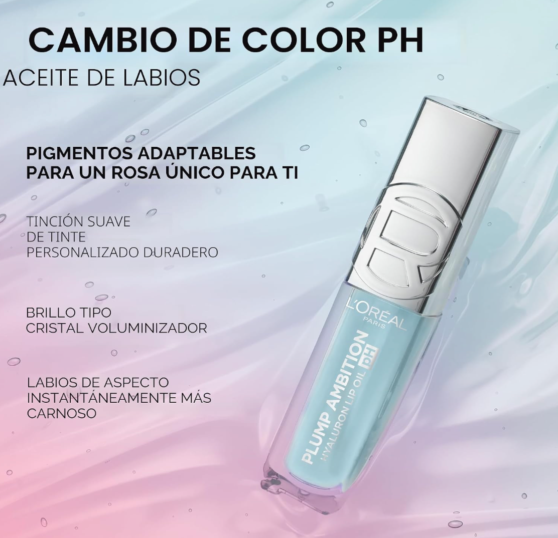 LOREAL  Plump Ambition pH Hyaluron Lip Oil
