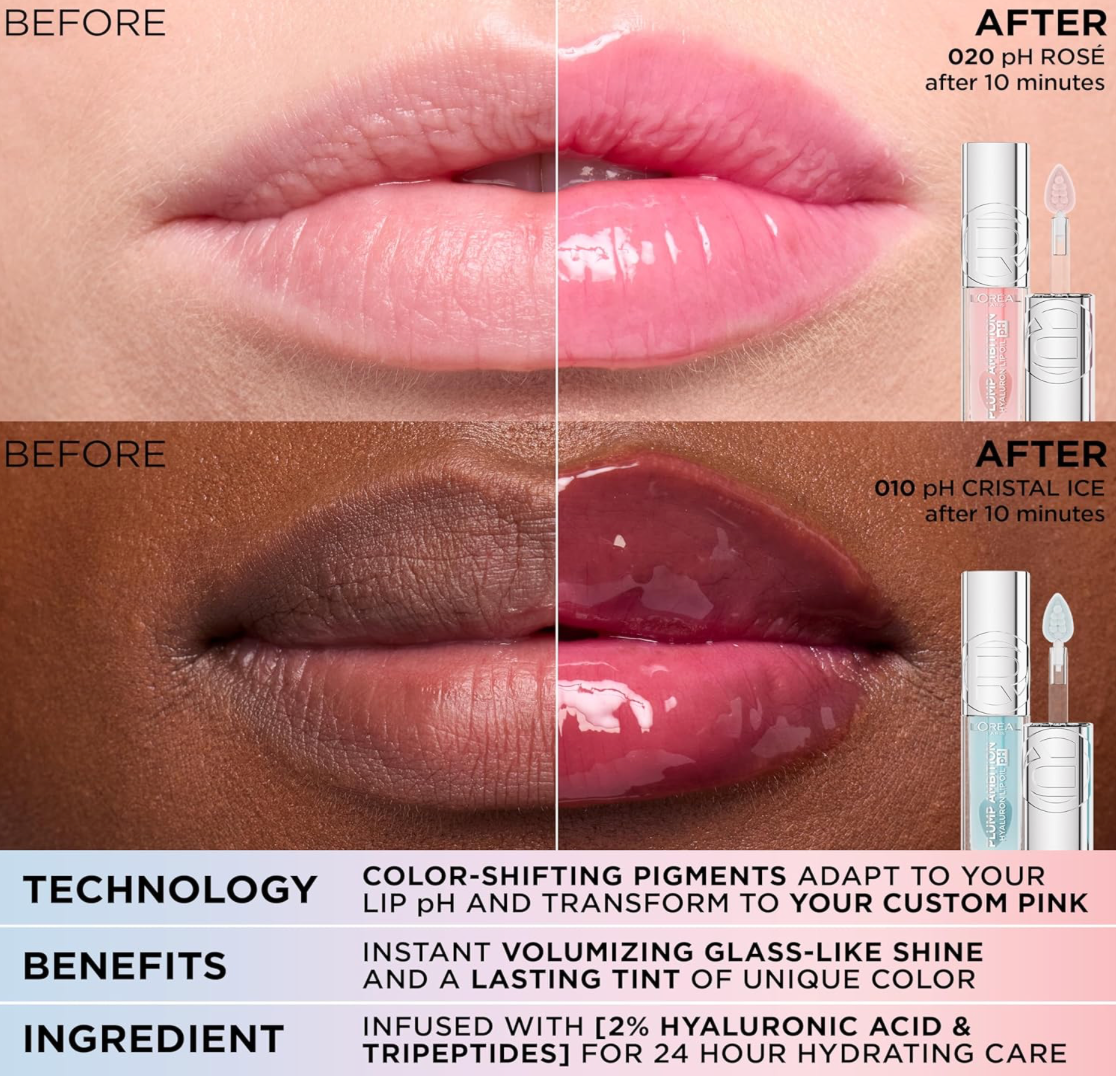 LOREAL  Plump Ambition pH Hyaluron Lip Oil