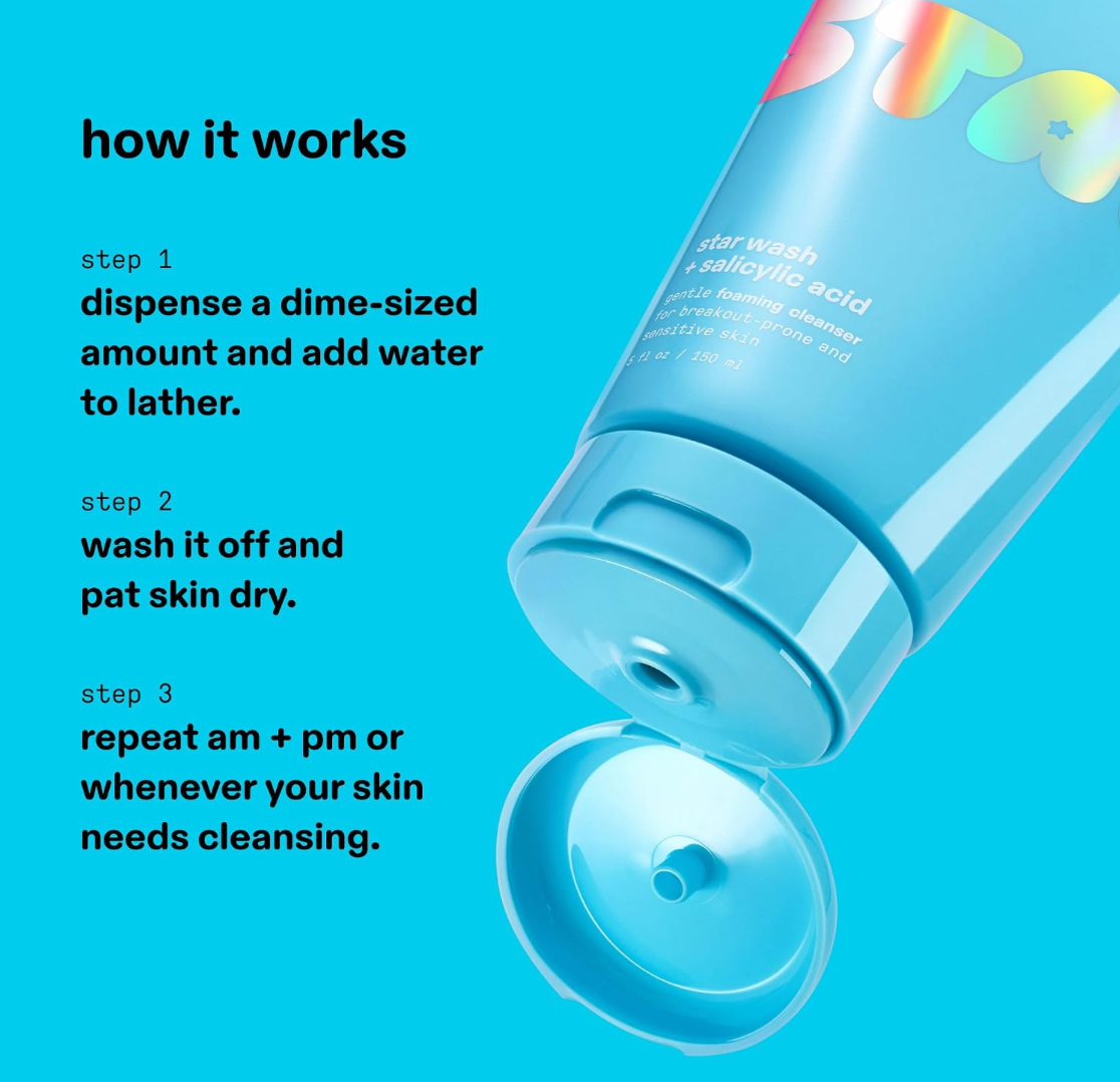 Starface Star Wash Limpiador Espumoso con Ácido Salicílico