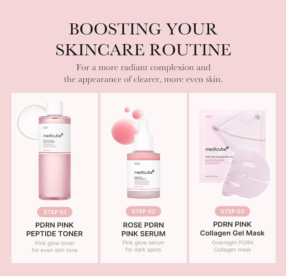 MEDICUBE Pdrn Pink Cica Soothing Toner 250ml