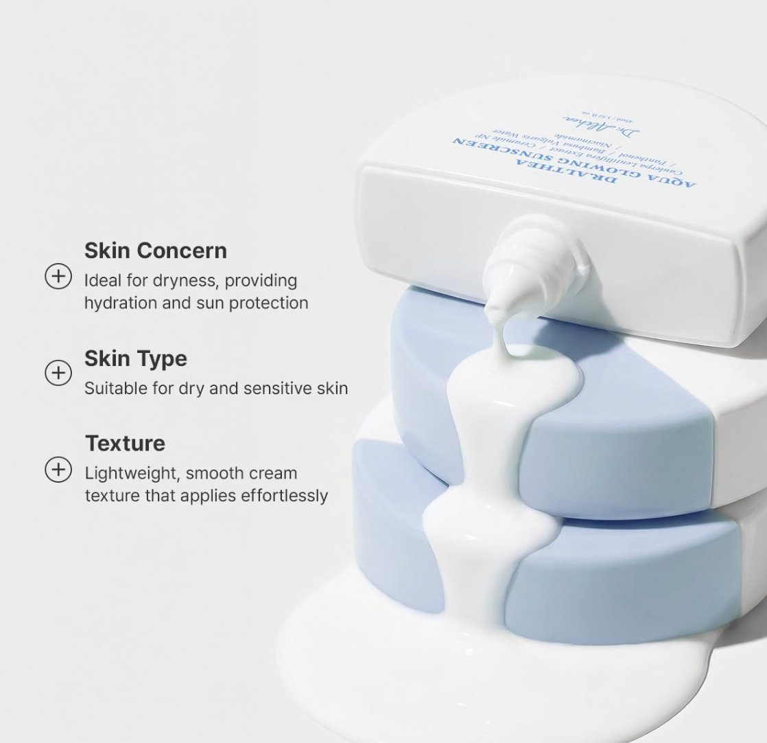 DR. ALTHEA Aqua Glowing Sunscreen 45ml