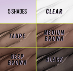 MAYBELLINE Gel para cejas tono 257 Medium Brown SuperLock, 7ml