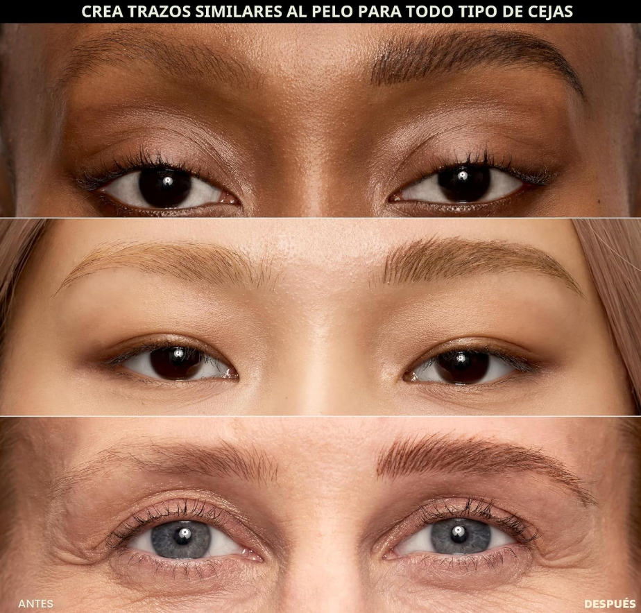 LOREAL Paris Faux Brow Plumin Rellenador para Ceja Tono 390 Morena oscura 1mL