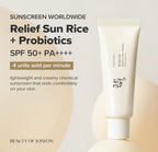 BEAUTY OF JOSEON Relief Sun Rice + Probiotics SPF50+