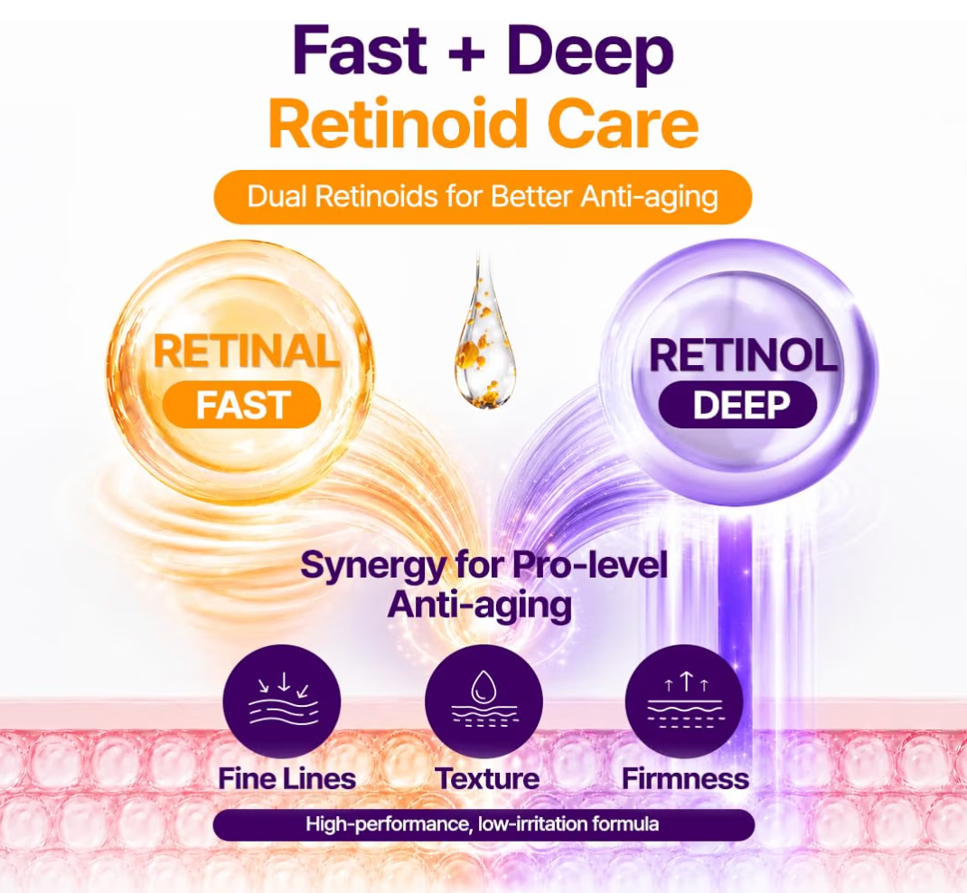 PURITO Retinol Retinal 2000 Nad+ Serum 30ml