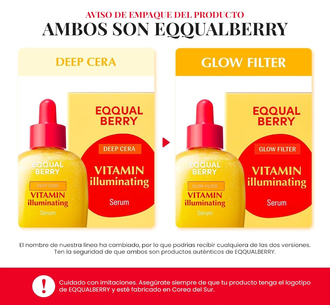 EQQUALBERRY Vitamin Iluminating Serum 30ml