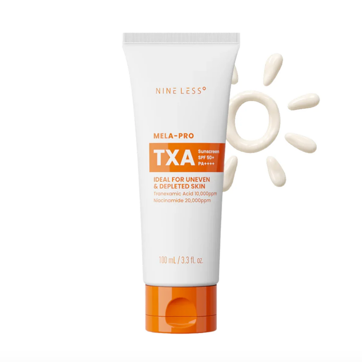 NINE LESS Mela-Pro Txa Sunscreen Spf50+ 100ml