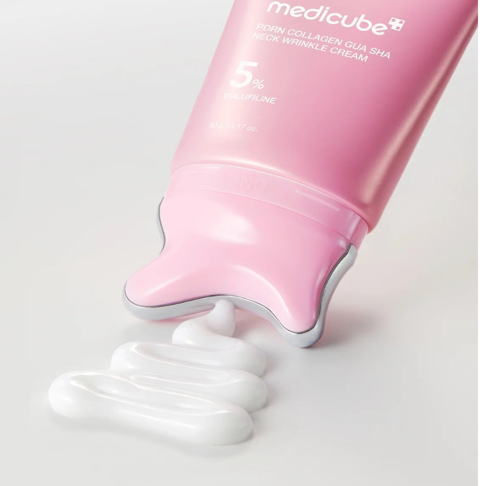MEDICUBE Pdrn Collagen Gua Sha Neck Wrinkle Cream