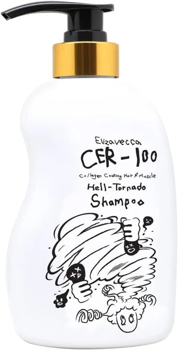 Cer-100 Collagen Coating Hair A+ Muscle Tornado Shampoo | Shampoo con colágeno y proteína