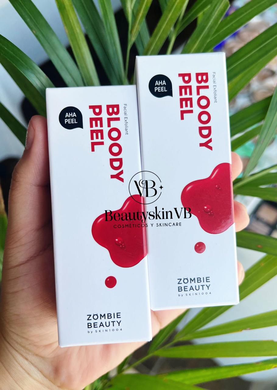 Bloody peel zombie beauty