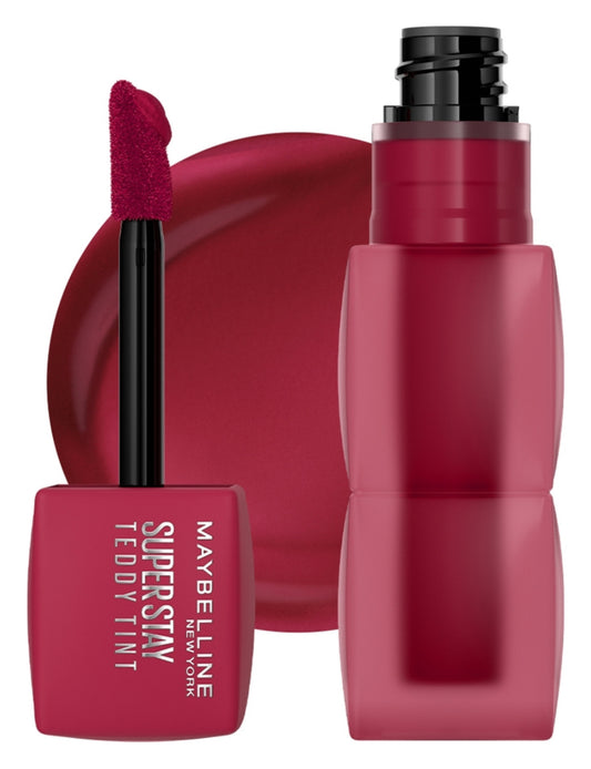 Maybelline SuperStay Teddy Tint – Tinta de Labios de Larga Duración