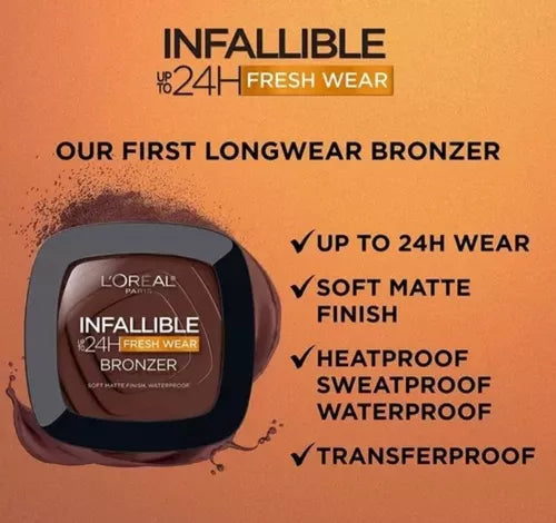 L'oréal Paris Infallible Bronzer 24h Fresh Wear
