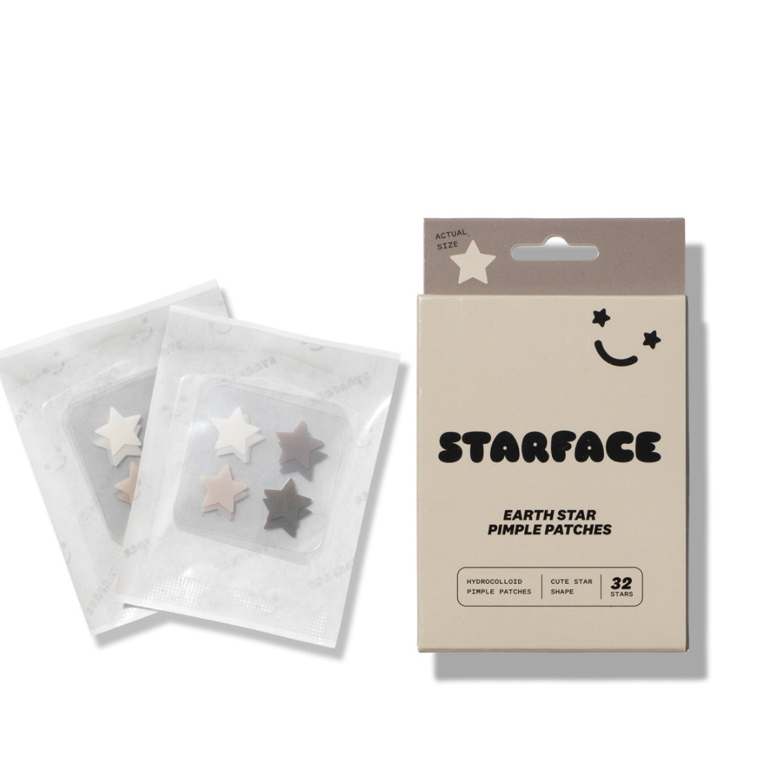 Starface hydro-star pimple 32 patches tonos neutros