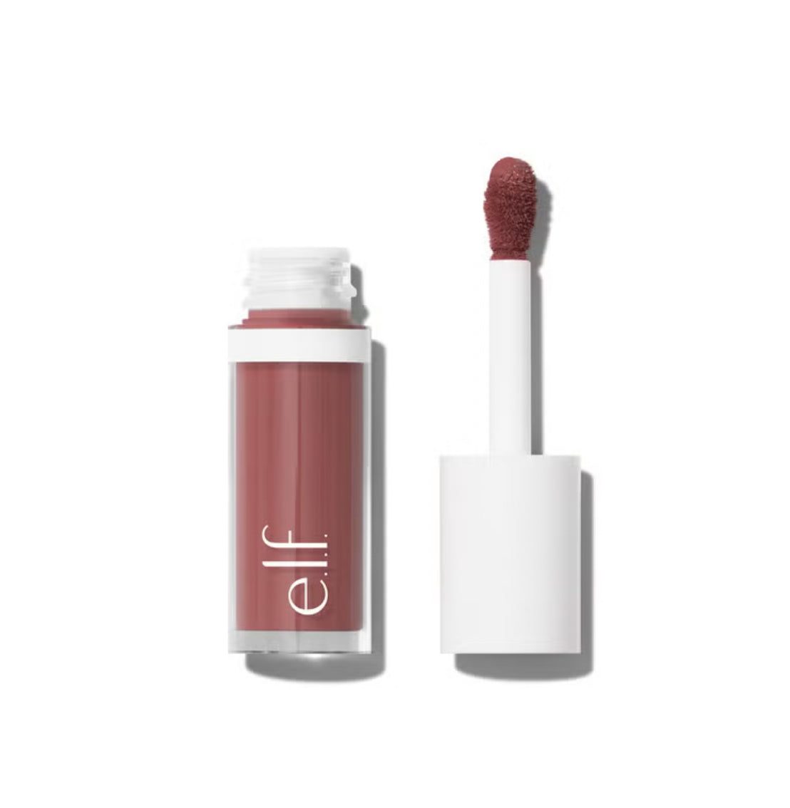 Elf Camo Liquid Blush tono Copper Etiquette, rubor líquido cobre cálido con brillo natural.
