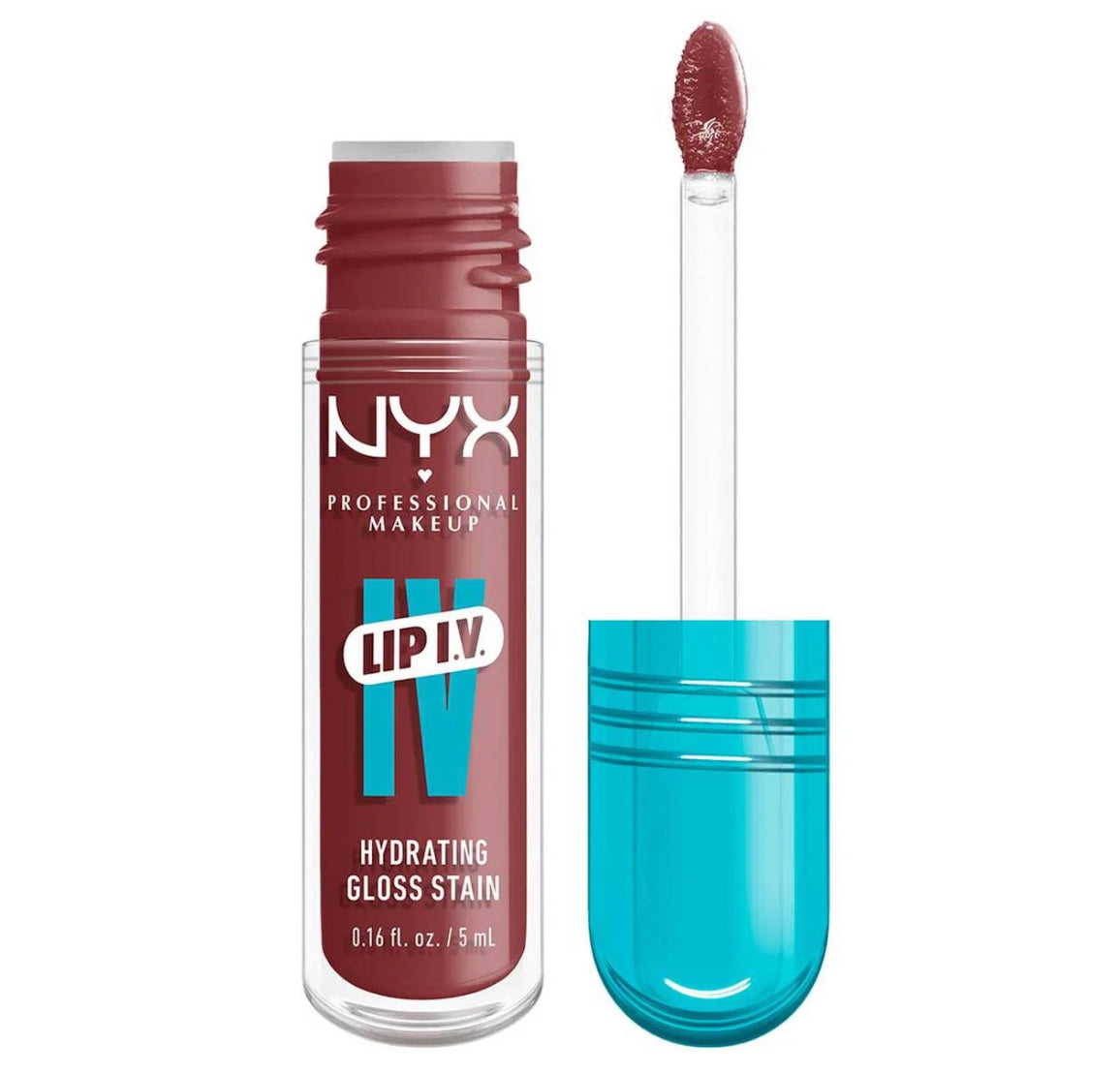 NYX Lip I.V. Hydrating Gloss Serum - Gloss Hidratante de Larga Duración