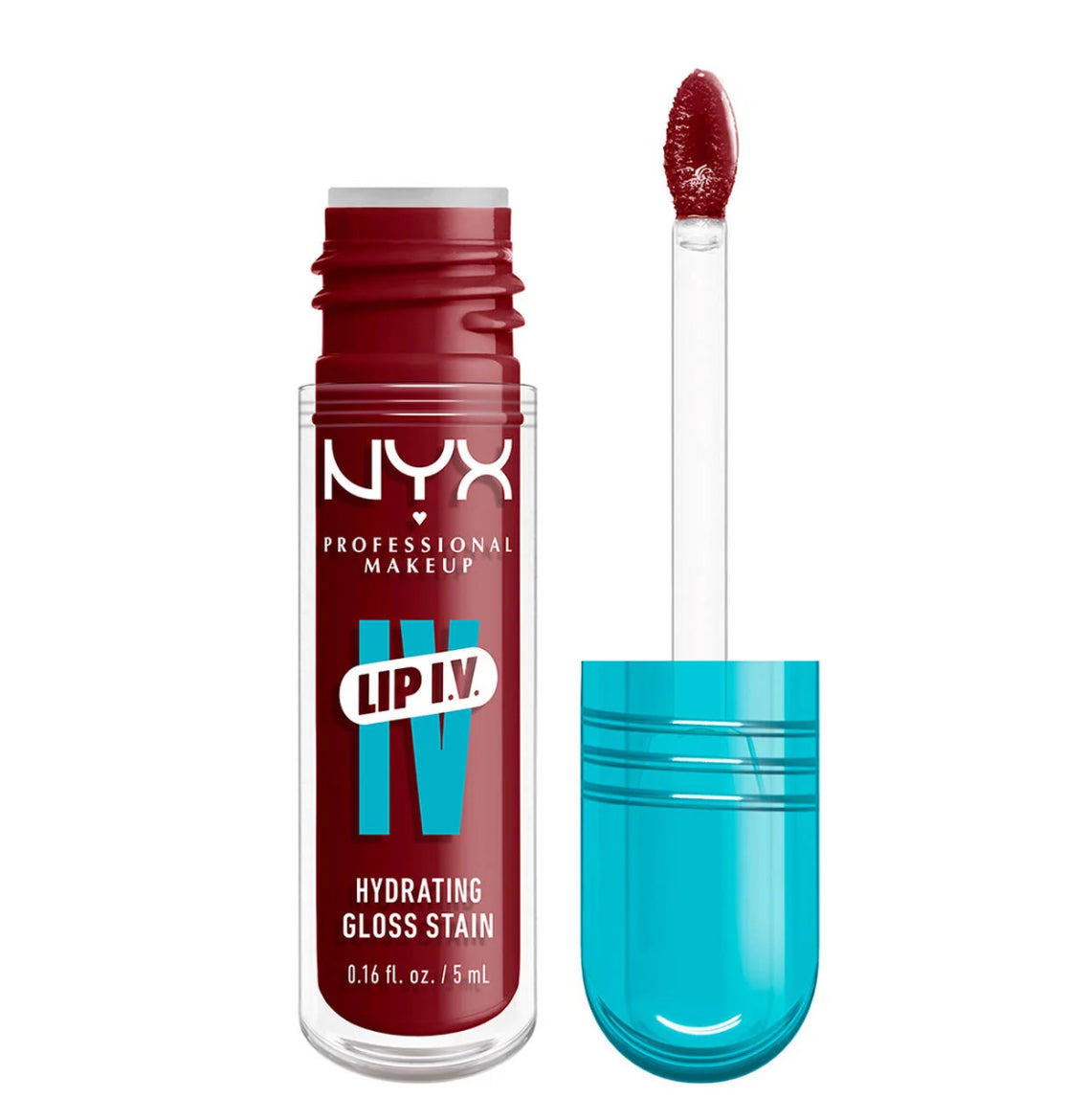 NYX Lip I.V. Hydrating Gloss Serum - Gloss Hidratante de Larga Duración