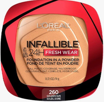 Base En Polvo Infalible De Loreal Fresh Wear 24horas