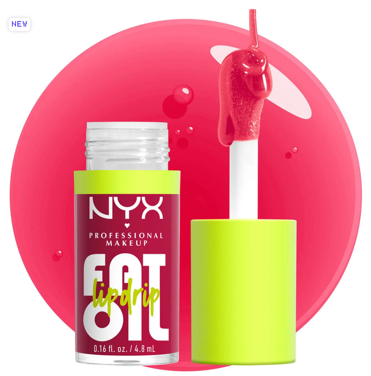 NYX Fat Oil Lip Drip – Brillo Labial Hidratante con Aceite y Brillo Intenso