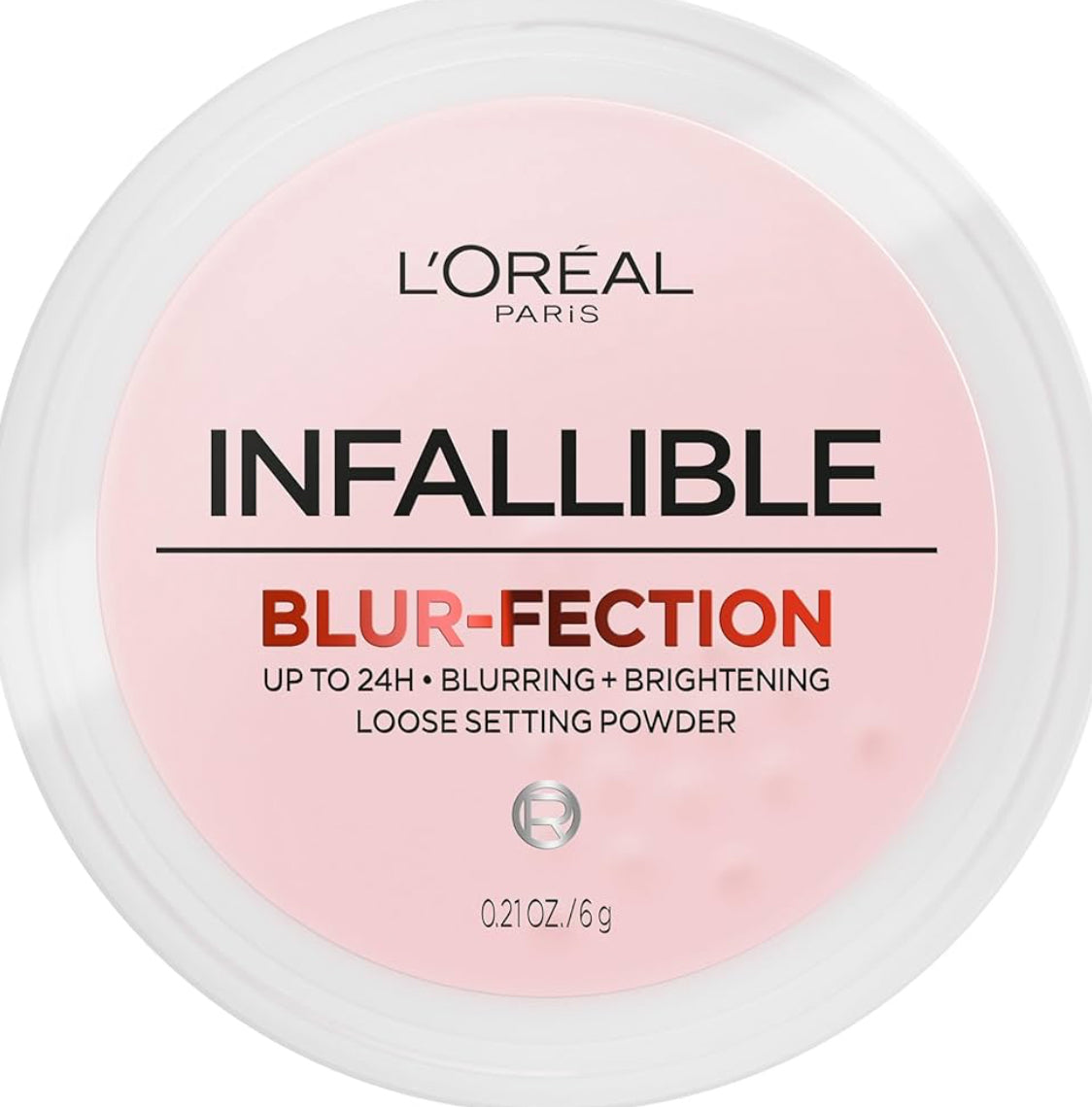 Loreal Paris Infallible Blur-fection – Polvo Suelto Fijador 24H con Efecto Blur