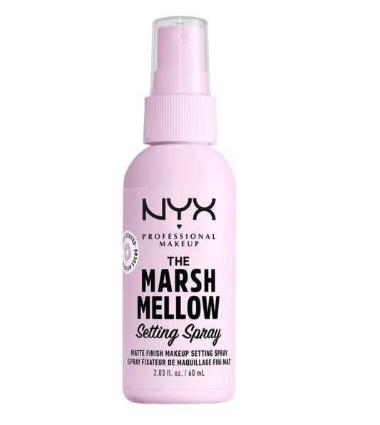 NYX Professional Makeup The Marshmellow Setting Spray – Spray Fijador de Maquillaje con Acabado Suave (60 ml)