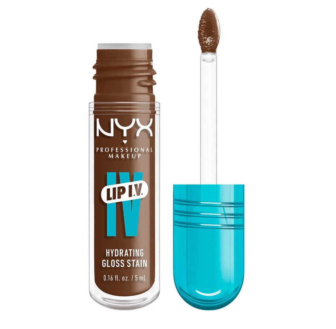 NYX Lip I.V. Hydrating Gloss Serum - Gloss Hidratante de Larga Duración