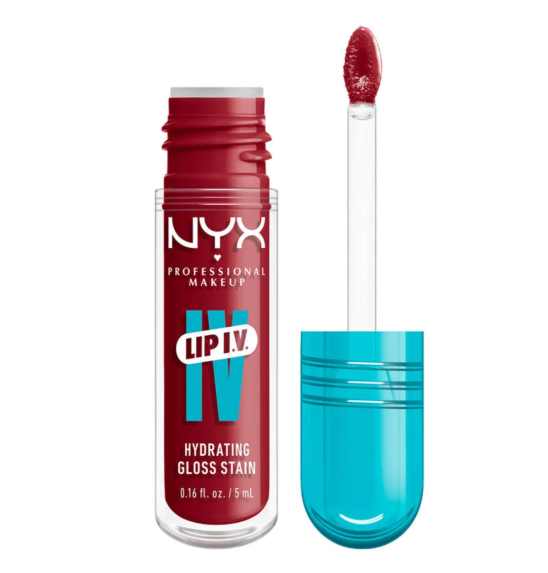 NYX Lip I.V. Hydrating Gloss Serum - Gloss Hidratante de Larga Duración