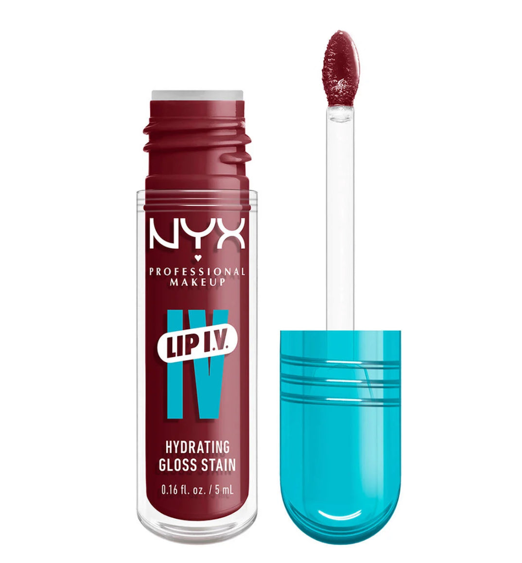 NYX Lip I.V. Hydrating Gloss Serum - Gloss Hidratante de Larga Duración