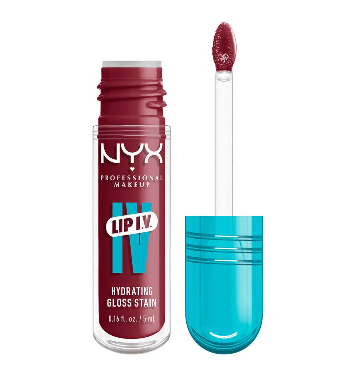 NYX Lip I.V. Hydrating Gloss Serum - Gloss Hidratante de Larga Duración