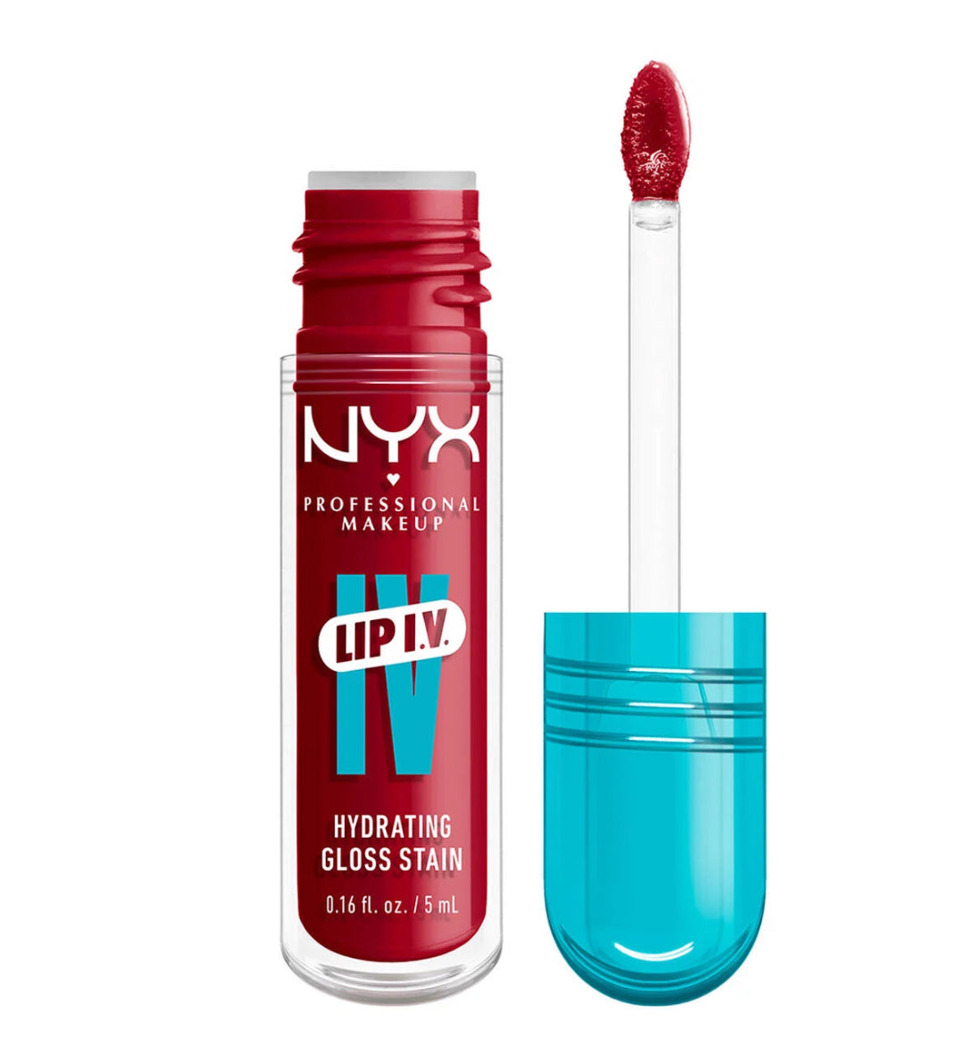 NYX Lip I.V. Hydrating Gloss Serum - Gloss Hidratante de Larga Duración