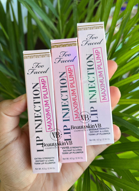 Too Faced | Lip Injection | Maximum PLUMP | Extra Strength Cotton