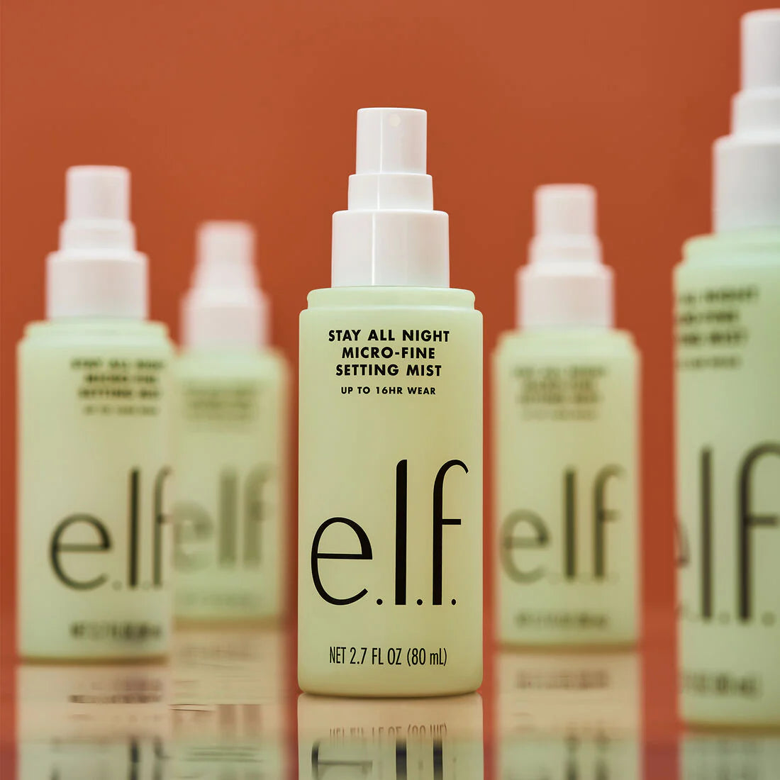 ELF Stay All Night Setting Mist 80 mL – Fijador de Maquillaje Larga Duración hasta 16 Horas