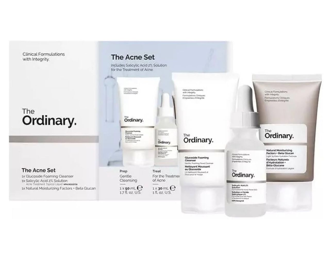 The Ordinary The Acne Set Incluye 3 Productos