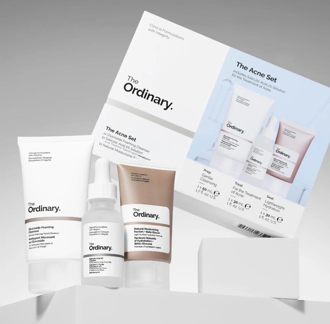 The Ordinary The Acne Set Incluye 3 Productos