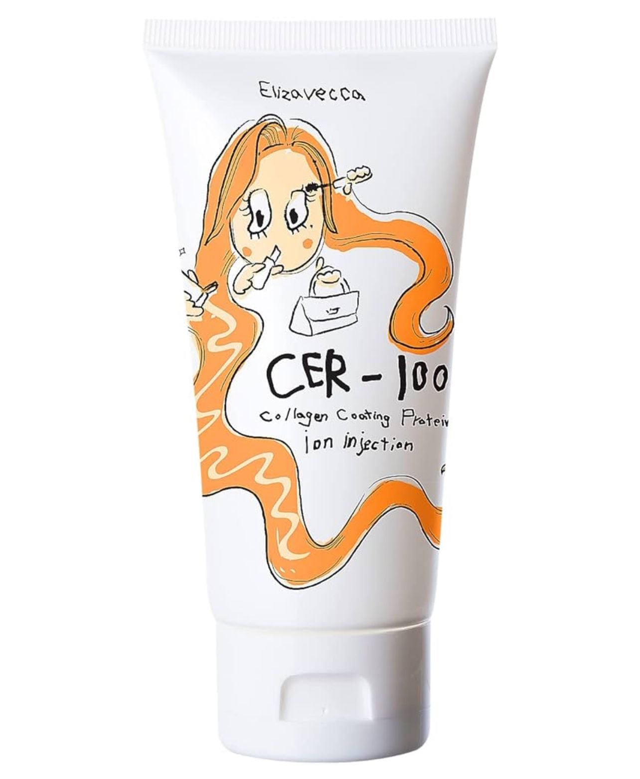 Elizavecca Cer-100 Mascarilla nutritiva con colágeno y inyección de iones de proteína (50 ml)